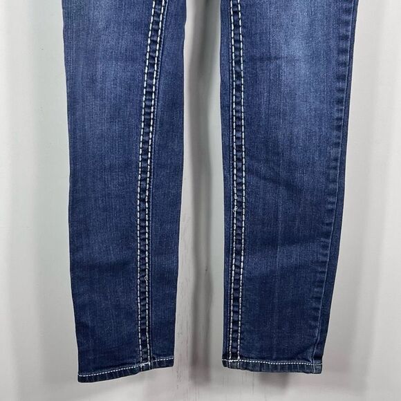 Paisley Sky Skinny Jeans - Picture 3 of 11